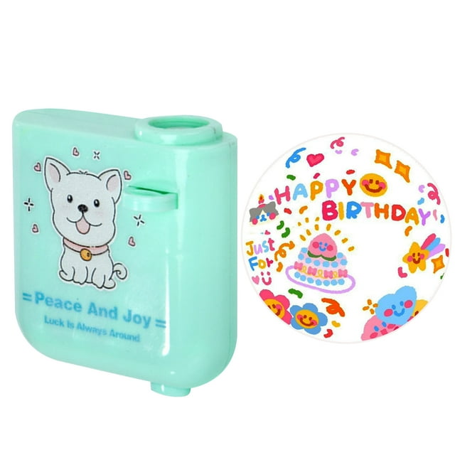 Projection Lampe de Projection Anniversaire Projecteur Joyeux Anniversaire Projecteur Joyeux Anniversaire Mini Lampe de Projection Portable pour Enfants pour la Maison