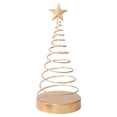 thumbnail image 2 of Fiudx Adorno de Estrella de Hierro, Pieza Decorativa Iluminada, Decoración Navideña Soldada a Mano, Base Estable con Peso, Ideal para Decorar La Oficina En Casa, Ambiente Festivo, Funciona con 3 Pila, 2 of 6