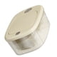 thumbnail image 4 of Contenedor de almacenamiento de arroz oso de fresa gran capacidad grado alimenticio blanco crema S, 4 of 10
