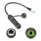 thumbnail image 4 of Acoplador RJ45 Impermeable Uxcell, Cabeza Única Hembra a Hembra Apantallada IP68 con Cable de Red para Cat6/Cat5e/Cat5, Paquete de 2, 4 of 6
