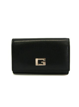 Authenticated Used Gucci key case/key holder GUCCI 6 row sima leather black  138093 