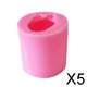 thumbnail image 1 of Molde De Vela De Búho 5x3D, Molde De Silicona De Búho Para Decoración De Pasteles, Fondant De Chocolate, 1 of 7