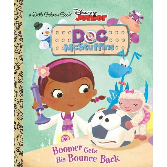 Little Golden Book Boomer Gets His Bounce Back, (Hardcover)