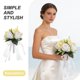 thumbnail image 4 of Moluckfu Ramo De Flores Artificiales Para Ceremonia Con Apariencia Natural Y Sofisticada, 4 of 7