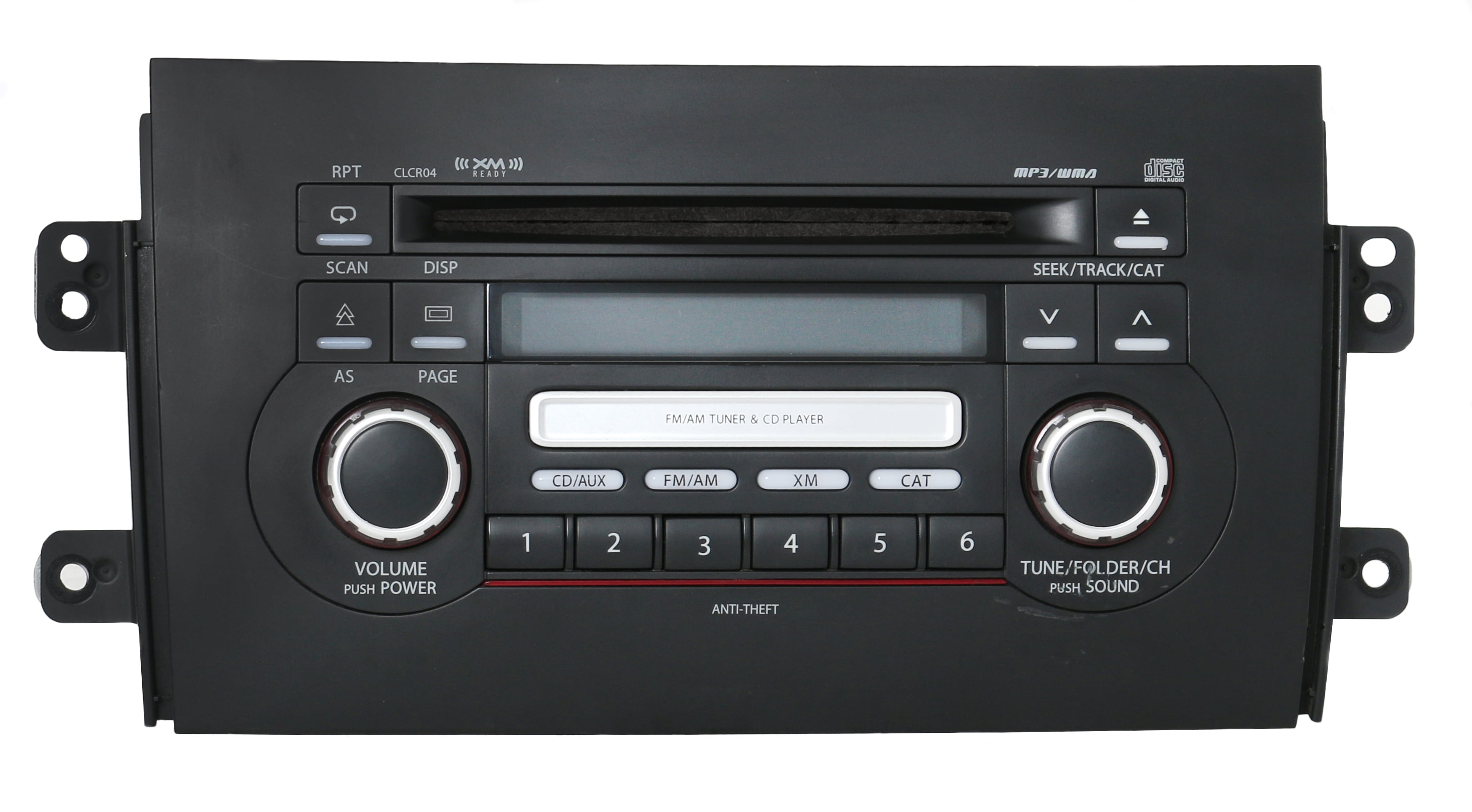 Suzuki 0712 SX4 AM FM Tuner MP3 WMA CD Player XM Ready