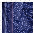 thumbnail image 3 of Soimoi Blue Fabric - By the Yard - 56 Inch Wide - Floral & Leaves Panel Material - Nature's Tapestry with Florals and Leaves in a Decorative Panel Printed Fabric, 3 of 6