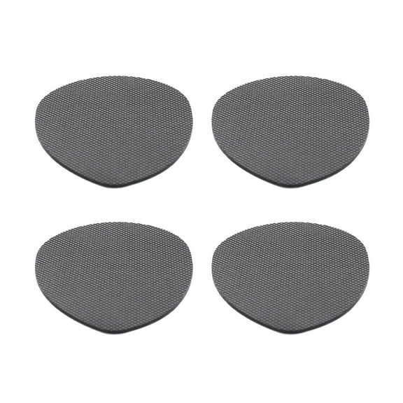 4 Pcs Professional Metatarsal Pads Wear-resistant Forefoot Miss Black