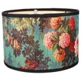 thumbnail image 1 of Pantalla de techo de bambú con patrón de flores, cubierta de luz, pantalla de luz, decoración del hogar, 1 of 2