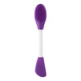 thumbnail image 2 of Cepillo de Silicona Portátil de Maquillaje Salvador morado con Púrpura cepillo facial, 2 of 8