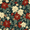 Christmas Blooms, variant on Yayeee Runner Rug for Bedroom 2'x6' Machine Washable Hallway Non Slip Mat, Capybara Splash
