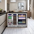 thumbnail image 7 of Nipus Wine Cooler and Beverage Refrigerator,Hold 20 Bottles and 200 Cans,Mini fridge with Glass Door for Home/Bar/Office(2 Pack), 7 of 7