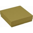 thumbnail image 2 of JPB Kraft Cotton Filled Jewelry Box #33 (Case of 100) 3.5 inches x 3.5 inches, 2 of 4