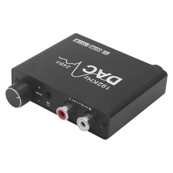 192KHz Digital to Analog Sound Converter with Sound Control Adjustment