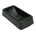 thumbnail image 1 of Jack Wheel Chock Stabilizer, Rubber High Security Stable Jack Wheel Chock Drainage Hole Widely Compatible  for Trailer, 1 of 7