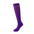 thumbnail image 4 of Resicozy Womens Crew Socks Casual Cotton Slouchy Boot Socks Fashion Solid Color Fall Winter Stockings 2026 Purple, 4 of 5