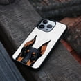 thumbnail image 4 of FINCIBO Soft Rubber Protector Cover Case for Apple iPhone 13 Pro 6.1" 2021 (NOT FIT iPhone 13 mini 5.4" 2021/iPhone 13 6.1" 2021/iPhone 13 Pro Max 6.7" 2021), Animal Black Rust Doberman Pinscher Dog, 4 of 5