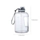 thumbnail image 3 of Garrafa deportiva de agua de gran capacidad de 1600 ml de plástico esmerilado | Botella portátil para exteriores con asa de cordón | Copa espacial antideslizante y duradera para el vientre grande, 3 of 9