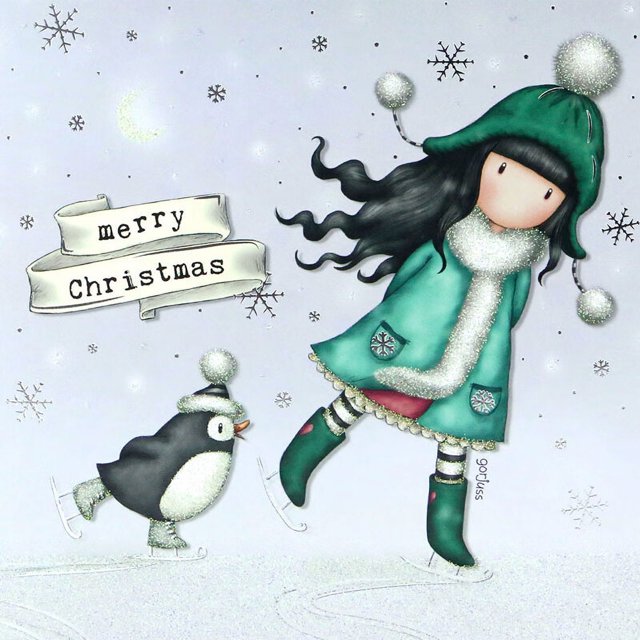 Juego de pintura de diamante 5D DIY para niños adultos de 30 x 40 cm: niña patinadora sobre hielo navideña, cuadro artesanal de punto de cruz con bordado de diamantes completo, juego de pintura de dia