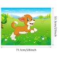 thumbnail image 2 of Juego de fiesta Morcheiong con la cola del perro con 48 pegatinas, 2 of 7