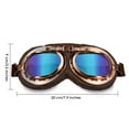 thumbnail image 3 of Vintage Helmet Goggles Motorcycle Goggles Bike Motorcross Pilot Goggle, 3 of 13