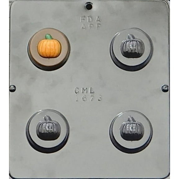 1673 Pumpkin Oreo Cookie Chocolate Candy Mold