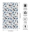 thumbnail image 2 of Pofeuu Underwater Animals 1 Print Hand Towel 27.5" x 16" Soft Absorbent Towel for Bathroom SPA Gym Hotel, 2 of 6