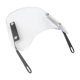 thumbnail image 1 of Parabrisas para motocicleta, accesorios de modificación de motocicleta, ligeros con soporte Blanco, 1 of 8