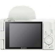 Sony ZV-1 II Vlog Camera for Content Creators and Vloggers (White)(International Model)