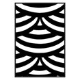 thumbnail image 2 of PTM Images Monochrome Patterns 2 Framed Canvas Wall Art, 2 of 2