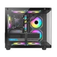 thumbnail image 3 of Étui Compact Noir pour PC de Jeu ATX Tower, 3 of 5