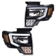 thumbnail image 5 of PIT66 Fit For 2009-2014 Ford F150 F-150 Truck LED DRL Projector Headlights Left+Right, 5 of 9
