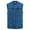 Blue, variant on Daniel Smart XS to 12XL Biker Vest for Men Unique Raw biker vest Without Collar Design