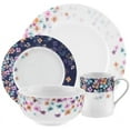 thumbnail image 2 of Spode Home Mid Summer 16-Pc Dinnerware Set Service For 4 White, 2 of 4