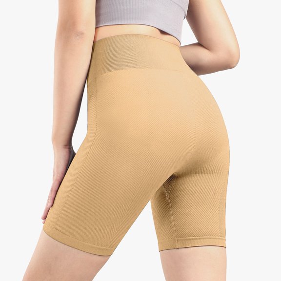 High Waist Seamless Yoga Shorts For Lifting Workout Running Fitness Tight Gym Shorts