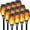 12 Pcs, variant on 12pcs LED Solar Torch, with Flickering Flame, Outdoor Solar Torch Column Light, Auto On/Off Solar Garden Light DecorationIP54