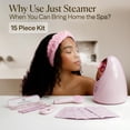 thumbnail image 2 of Kit de vapor facial VogueNow Spa con 15 herramientas para el cuidado de la piel para mujeres, 2 of 9