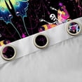 thumbnail image 4 of Castle Fairy Boys Girls Animal Flying Moth Black Out Curtains,Gothic Abstract Skeleton Curtains Pack of 2 (42x63 Each),Bohemian Gradient Ombre Bedroom Curtains,Luxury Bedroom Decor, 4 of 6
