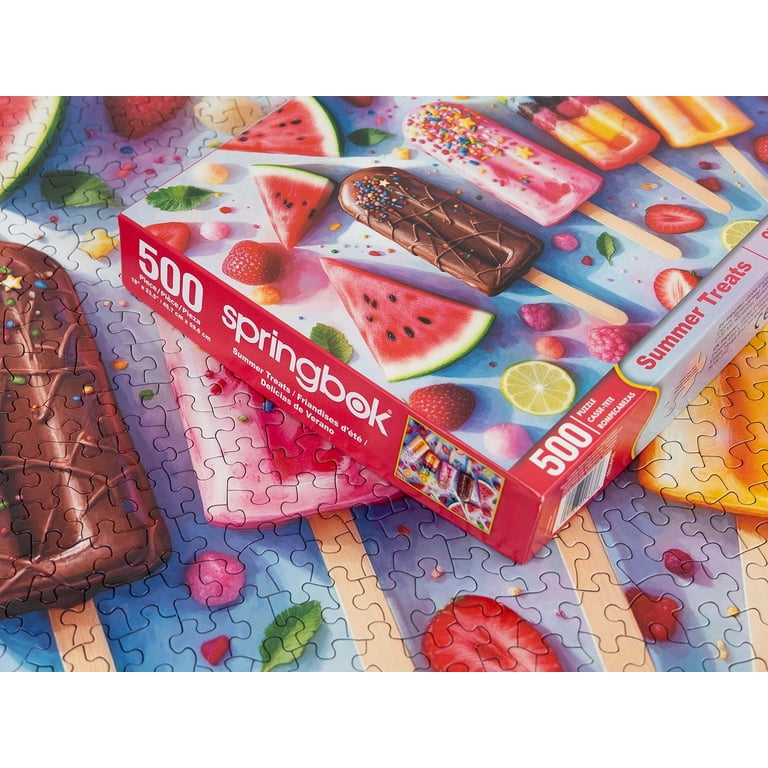 Springbok 500 Piece Summer Treats Jigsaw Puzzle for Adults and