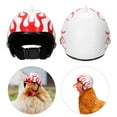 thumbnail image 3 of Chicken Safety,Chicken Helmet Funny Protection Pet Hat Chicken Accessory Elevated Design, 3 of 10