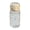 Yellow, variant on Star Pattern Plastic Water Bottle, Clear Reusable Drink Container with Flip-Top Lid and Straw, Leak-Proof for School Office Travel