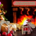 thumbnail image 5 of Wooden Christmas Advent Calendar Reindeer Countdown Calendar Reindeer Pattern Perpetual Calendar Christmas Table Decoration Festive Holiday Decoration, 5 of 5