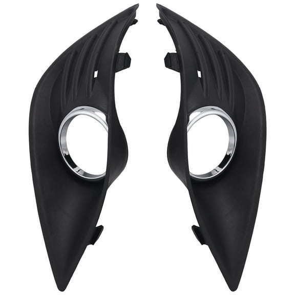 Car Right & Left Bumper Fog Light Ventilation Grille Lampshade For Focus Sedan 2009 2010 1011