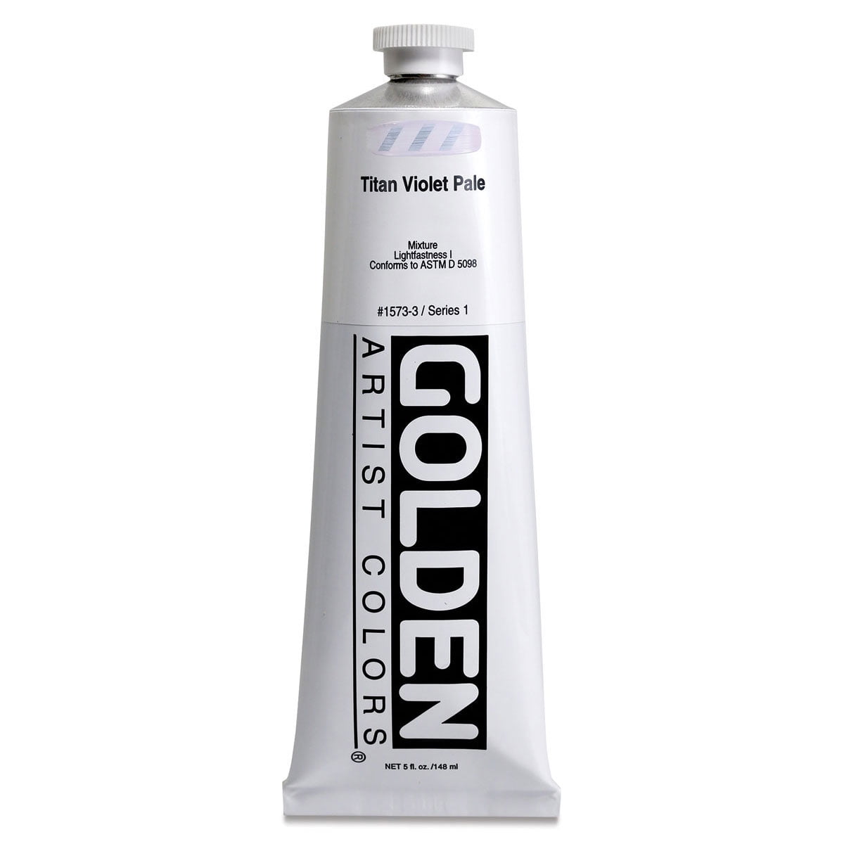 Golden Heavy Body Artist Acrylics - Titan Violet Pale, 5 oz