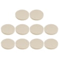 thumbnail image 1 of Unique Bargains 10Pack Wool Felt Polishing Pads, 2 inch Buffing Wheel Polish Pad Flocking Hook & Loop Back, 1 of 6