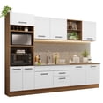 thumbnail image 1 of Cocina Integral MADESA Ágata 310cm Marrón/Blanco, 1 of 5