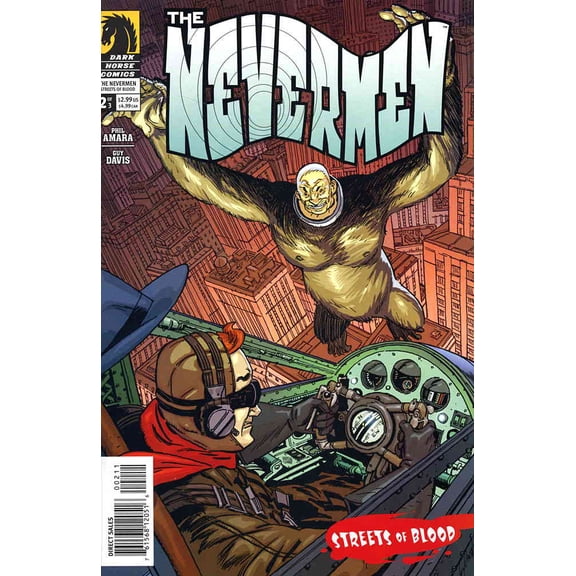 Nevermen, The: Streets of Blood #2 VF ; Dark Horse Comic Book