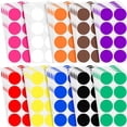 thumbnail image 1 of 2 Inch Round Color Coding Sticker 10 Assorted Colors Circle Dot Labels Self-Adhesive Colored Solid Color Sticker(400), 1 of 7