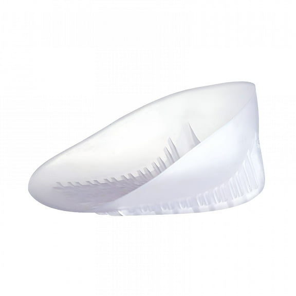 XIRQI Heavy Duty Gel Heel Cups Cushion Insert For Shock Absorption And Plantar Fasciitis And Heel Pains Reliefs 1 Pair Regular 12PCS Eliminator for Feet