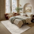 thumbnail image 4 of BERTHMEER 5x7 Area Rugs for Living Room Beige Vintage Bedroom Carpet Washable Non-Slip Soft Low Pile Traditional Distressed Oriental Indoor Throw Rug for Dining Room Entryway Office, 4 of 7
