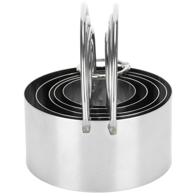 Biscuits Cutter,5PCS/Set Biscuits Cutter Stainless Baking Tool Biscuits Mould Luxury Finish